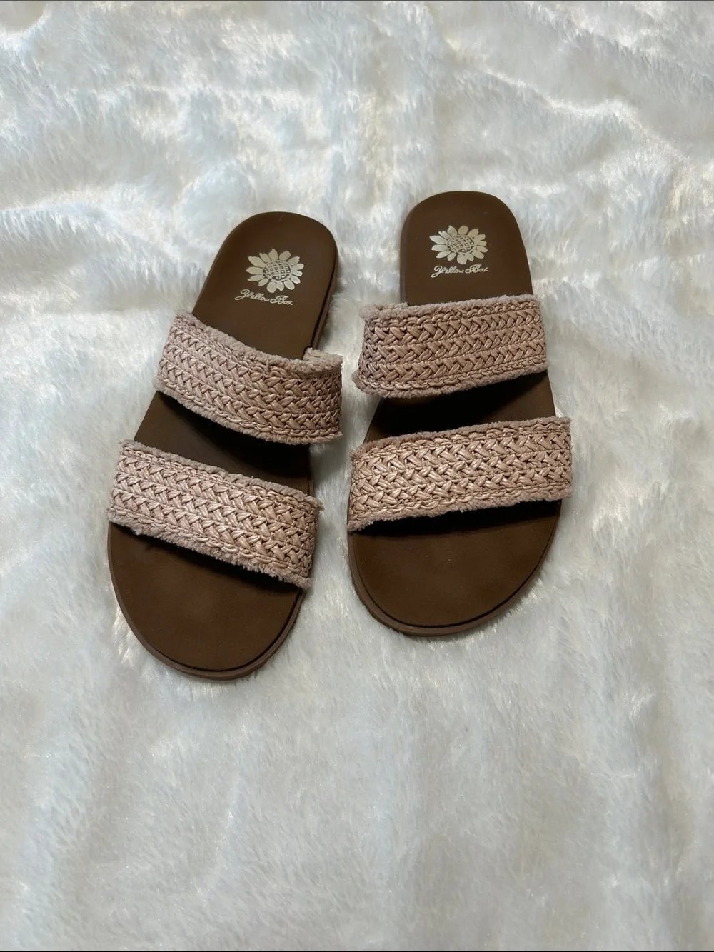 Women's Woven Double-Strap Slide Sandal - Picture 2 of 4